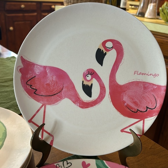 SET OF 12 and 3 Designs by Danny Seo Naturally Watermelons & Flamingos - Picture 3 of 4